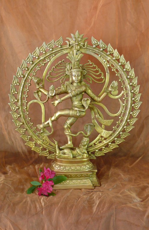 Shiva Nataraja mit OM-Symbol