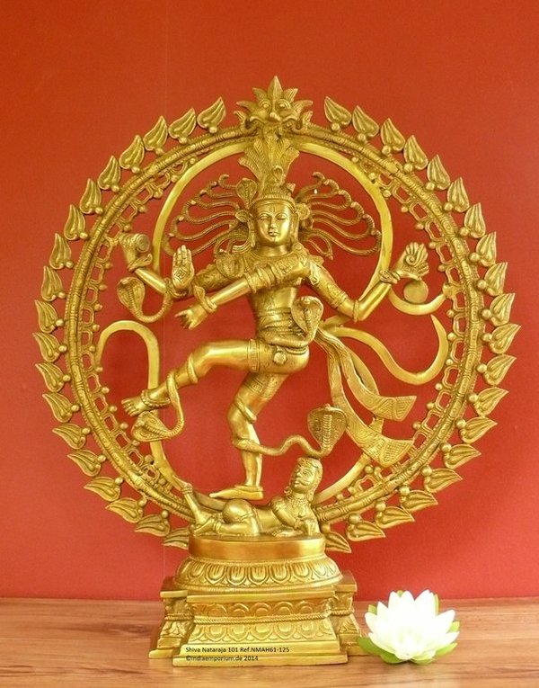 Shiva Nataraja mit OM-Symbol